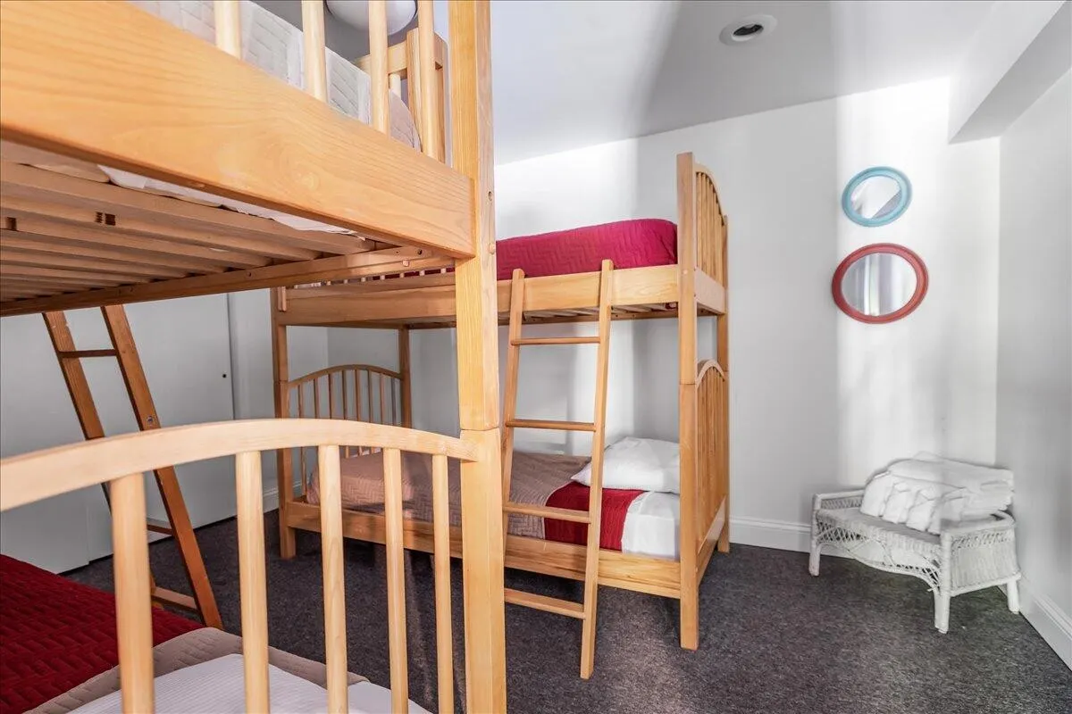 Children's Bunk Bed Room with Multiple Bunks